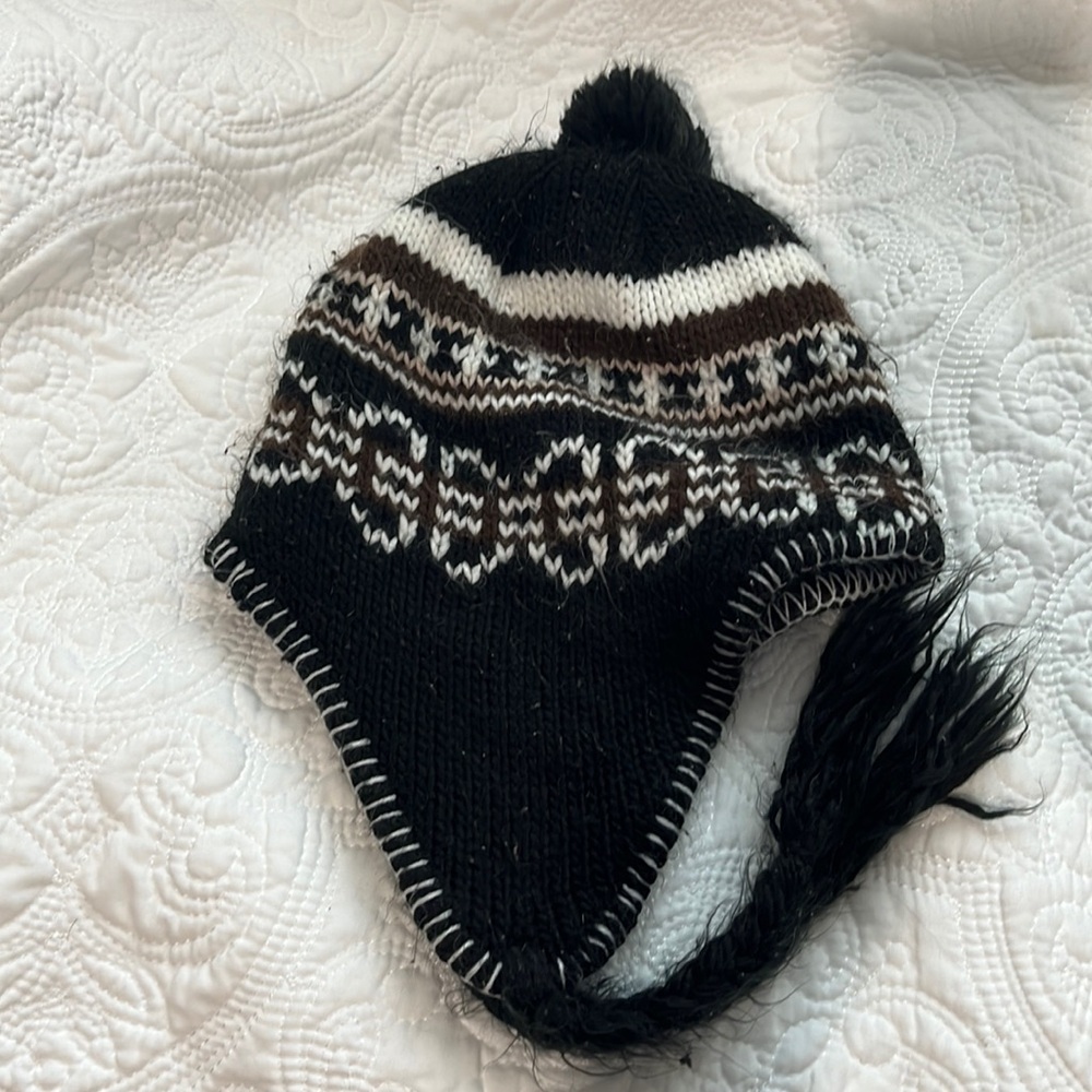 Peruvian style knit hat